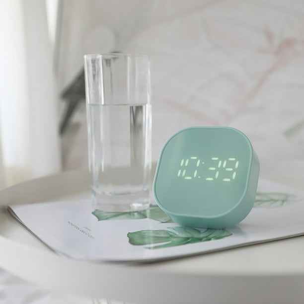 Black Friday Deals 2022 TIMIFIS Alarm Horloge Home Essentials Carré Petite Horloge Alarm Lumineux Muet LED Multifonction Numérique Lumière d'Horloge