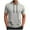 Gray, variant on cocolona Mens Drawstring Short Sleeve Hoodie Summer Sports Hooded Sweatshirts Fashion Casual Solid Color Pullover Tops with Pockets Black S