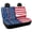 American Flag Brushstroke, variant on CHAQLIN Eagle Union Jack, Non-Slip Replacement Back Seat Protectors Set of 2 Waterproof All Weather Car Rear Bench Seat Cover for Auto Car Interior