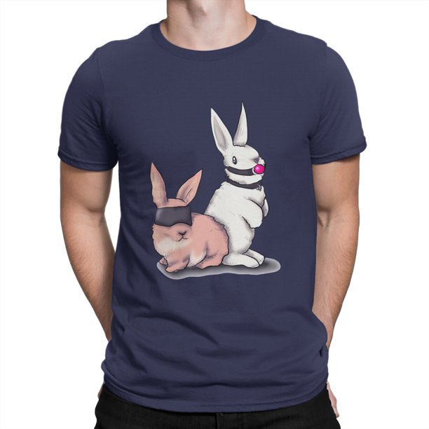 Camiseta de hombre con diseño de conejitos, sudaderas, nueva tendencia