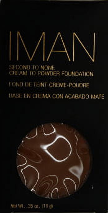 IMAN Cosmetics Second to None Cream to Powder Foundation, Earth 2