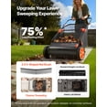thumbnail image 4 of VEVOR 3 Packs Lawn Sweeper Brush Replacement, Compatible with VEVOR 26 in Lawn & Leaf Collector Sweepers, Yard Sweeper Brush Paddle with Durable V-Shaped Bristles for Easy Grass Leaf Cleanup, 4 of 10