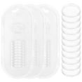 thumbnail image 1 of EeaseCA 44pcs Plastic Book Binding Discs Leaf Binder Binder Rings for DIY Notepads Planners, 1 of 7