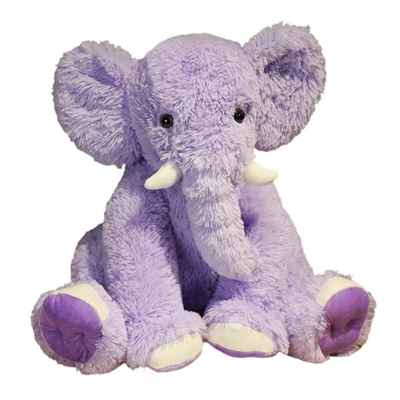 hirigin Elephant Stuffed Animal Soft Fluffy Stuffed Elephant Plush Toy Gift for Kids Toddler Girls Boys