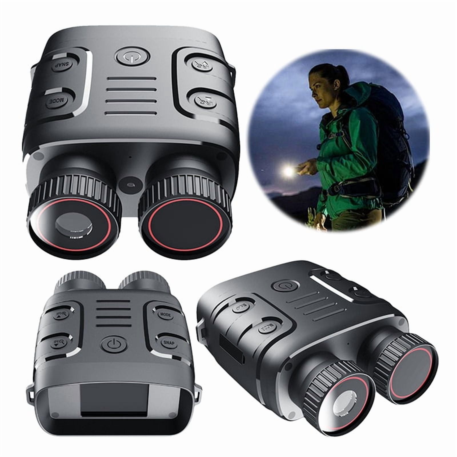 HD 1080P Digital Night Binoculars Full Dark Viewing Distance for Outdoor Camping Travel