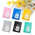 thumbnail image 5 of Unique Bargains 1 Pc Passport Holder Durable Airplane Luggage Print Document Holder for Travel Silver Tone, 5 of 5