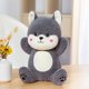 thumbnail image 1 of Cute / Soft / Wolf Plush Toys / Big Gray Wolf Plush Toys Wrapped In Sheepskin / Children's Birthday Gifts / Christmas Giftsstyle230cm Deng Xun unisex, 1 of 2