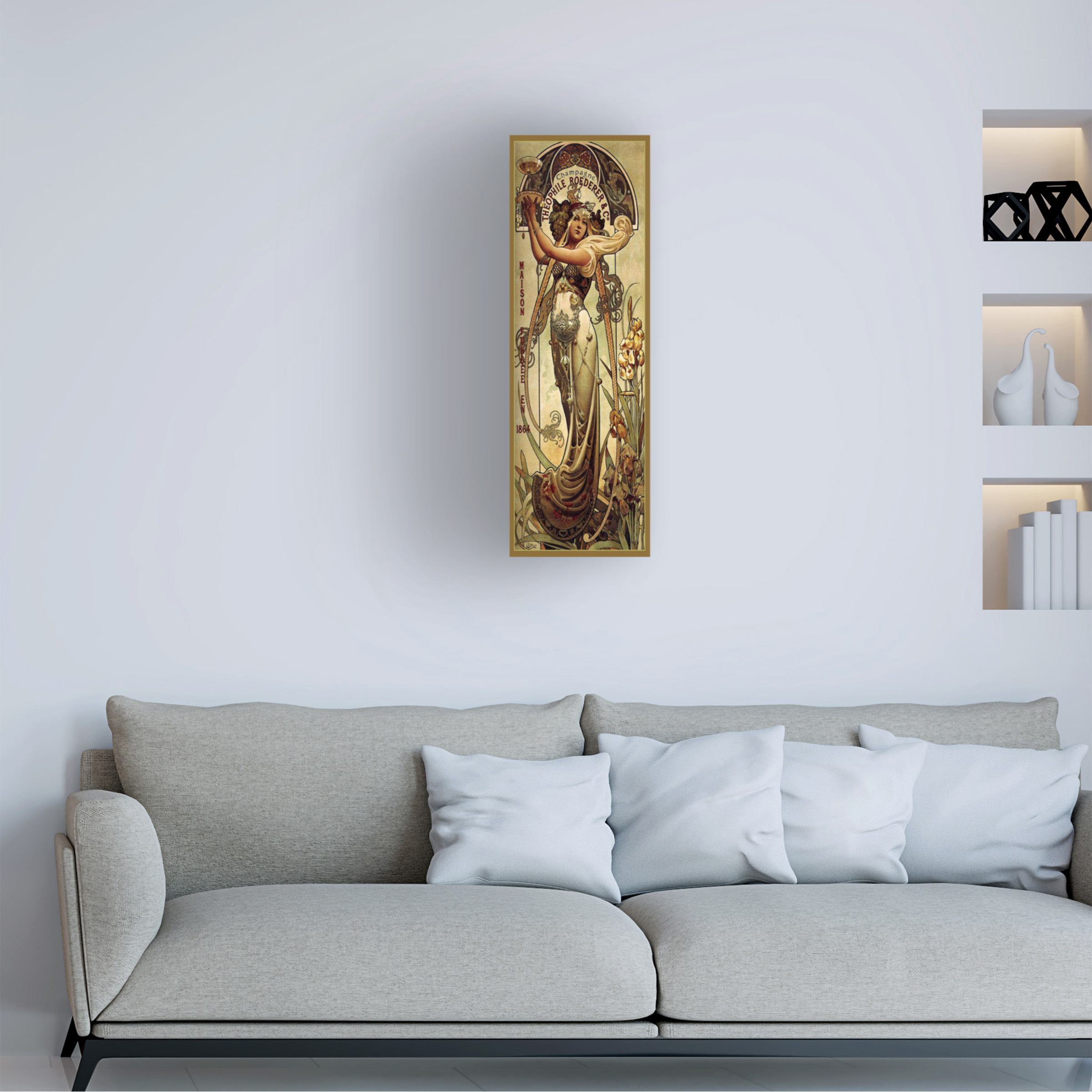 Trademark Fine Art 'Spirits 15' Canvas Art by Vintage Lavoie
