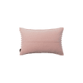 thumbnail image 2 of KOSSMAI Housse de Coussin Rectangulaire Tissée et Insert & Coussin Décoratif d'Intérieur Rose/blanc Cassé, 2 of 6