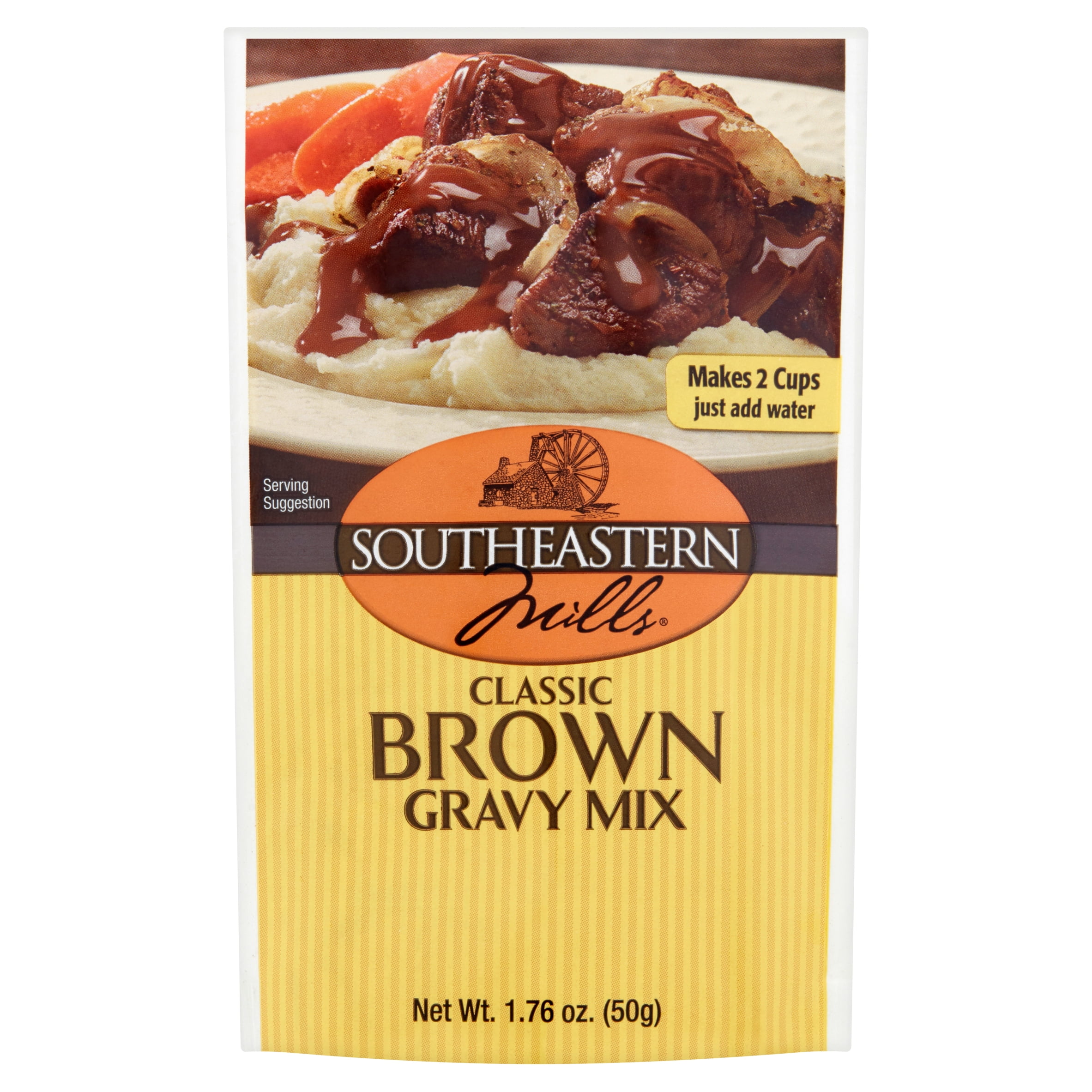 (Pack 24)Southeastern Mills Classic Brown Gravy Mix, 1.76 oz