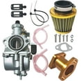 thumbnail image 1 of Carburetor for Predator 212cc GX200 Go Kart Mini Bike with Intake Pipe Manifold Air Filter, 1 of 5