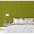 thumbnail image 5 of S4Sassy Self-Stick Decorative Boho Wallpaper, Dot Geometric Print Wall Paper, Textured Vinyl Waterproof Contact Paper, Yellow, 25"X 60" Removable Renter Friendly Walls Covering For Bedroom, Rooms, 5 of 9