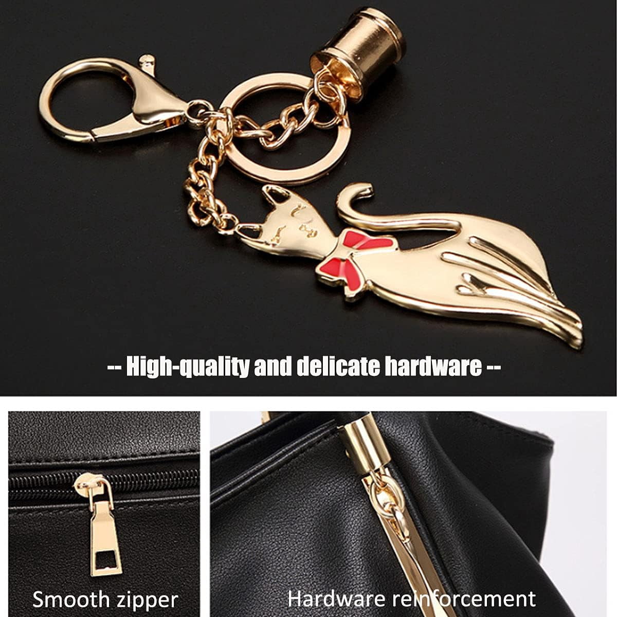Purses and Handbags for Women Crossbody Bags Rivet Satchels PU Leather Shoulder Bags Retro Top-Handle Bags Totes