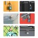 thumbnail image 3 of Kitty Smart Fingerprint Door Lock Padlock USB Charging Keyless UODI Adaptador de carga, 3 of 6