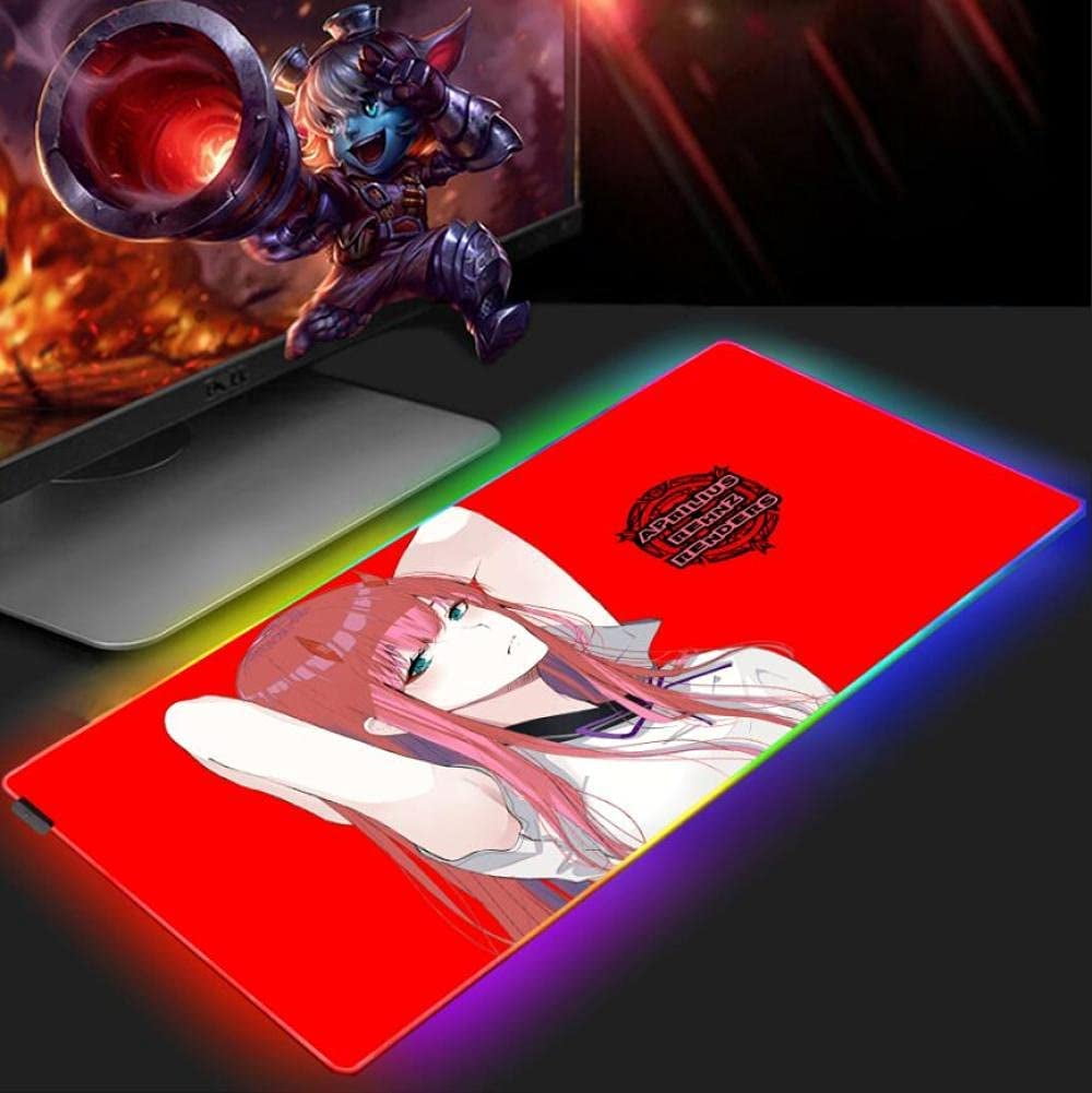 The Quintessential Quintuplets Mouse Pad Rgb Gaming Anime Computer Large  Mousepad Gamer Rubber Carpet Led Backlit Play Desk Mat  Mouse Pads   AliExpress