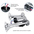 thumbnail image 4 of Horns,Suv Pickup Loud Kit With Loud Car 600db Dual With Compressor Any 12v Super Loud With Air Compressor Lorries Cars 600db Air 12v Suv Universal 12v Cars 600db Dual Pickup Lorries Air Dual Super, 4 of 4