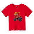 thumbnail image 3 of Camisetas divertidas de dibujos animados de Blaze y los Monster Machines para niños, camisetas geniales de verano para bebés, camisetas para niños, ropa para niñas, 3 of 5