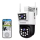 thumbnail image 1 of Cámara De Seguridad Vigilancia Wifi Hd Inalámbrica Dytimeem® 2mp Con Alarma, Cámara Visión 360°,detección De Movimiento,audio Bidireccional,visión Nocturna A Todo Color,ip66 Impermeable, 1 of 7