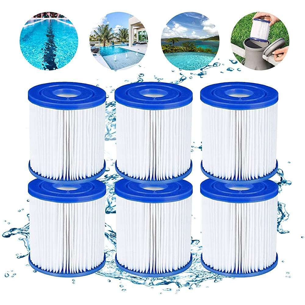Jayli Pool Filters Replacement Type S1 Pool Filter Cartridge for intex