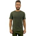 thumbnail image 2 of Expert Brand USA-Made Men's Vintage Style Cotton Casual T-Shirt, Vintage Olive, XL, 2 of 6