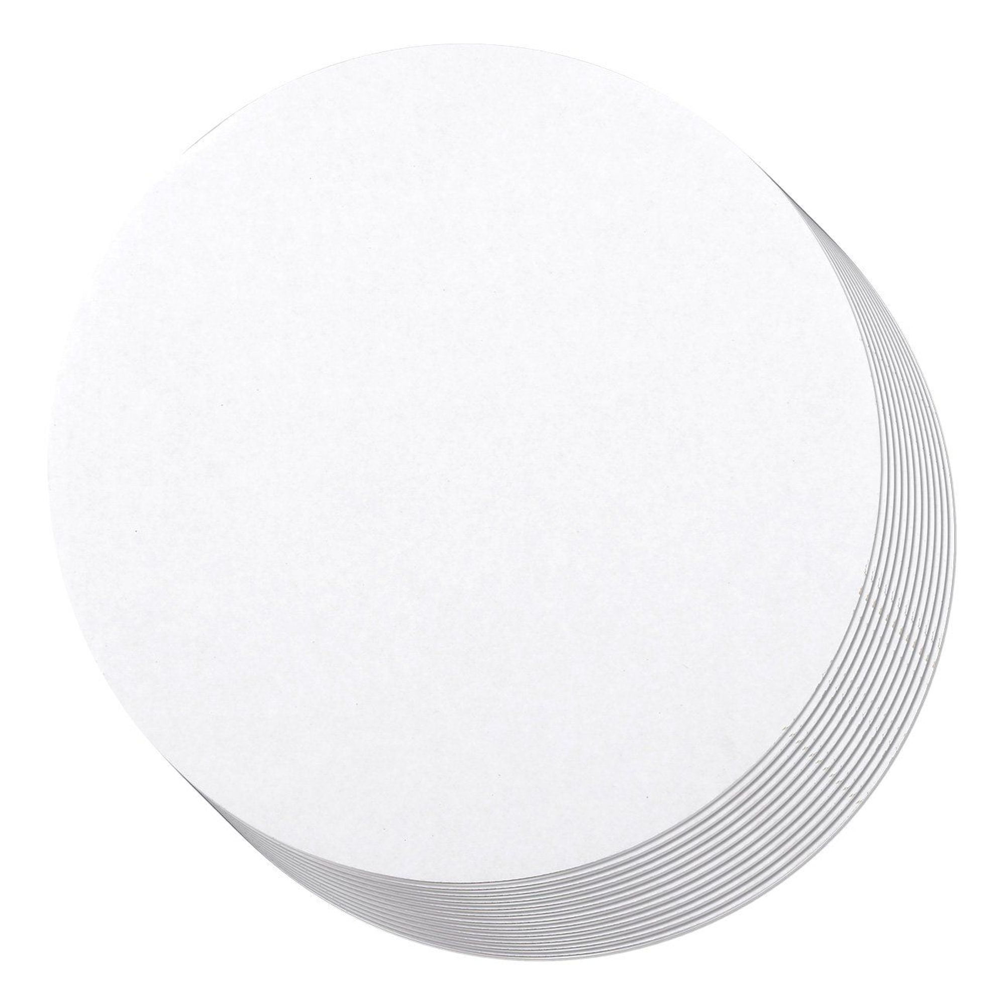 Cake Boards 12Piece Cardboard Round Cake Circle Base, 12 inches Diameter, White