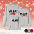 thumbnail image 2 of Wangmeiwg Family Christmas Sweatshirts,Holiday Sweatshirt Family Christmas Sweaters Mom And Son Matching Outfits Matching Christmas Outfits M Grey, 2 of 5