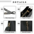 thumbnail image 4 of Leather Butterfly Purse for Women Small Trendy Crossbody Shoulder Bag Ladies Fashion Cute White Handbags, 4 of 6