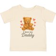 thumbnail image 3 of Inktastic I Love My Daddy Boys or Girls Baby T-Shirt, 3 of 5