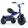 thumbnail image 3 of KORIMEFA Kids Tricycles Age 1 to 4 Years, Toddler Tricycle Kids Trikes Tricycle with Storage Basket, Gift Toddler Bikes, Gift Toys for Boy Girl, Blue, 3 of 11