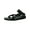 Black, variant on by Jambu Womens Aruba Textured Adjustable Flatform Sandals