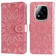 thumbnail image 3 of Funda tipo cartera GANGXUN para Xiaomi Redmi Note 14 Pro Plus 5G , diseño girasol, cuero PU, soporte, cierre magnético, tarjetero, 3 of 5