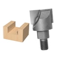 thumbnail image 3 of 1 Piece Woodworking Bottom Cleaning Bit Carbide Tip Cutter 10x26mm, 3 of 8