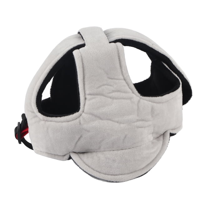 Sombrero protector para la cabeza de bebé y niño pequeño, casco de seguridad anticolisión, gorra protectora gris claro
