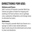 thumbnail image 4 of Fresquito Lavender Scented Multi-Use Cleaner, 128 Ounce, 4 of 4