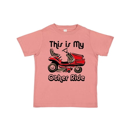 

Inktastic Mower My Other Ride Gift Toddler Boy or Toddler Girl T-Shirt