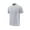 Gray, variant on Lmnyox Casual Athletic Shirts Men's Short Sleeve Stand Collar Zipper Up Running Sport Tee with Zipper Pocket