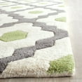 thumbnail image 3 of SAFAVIEH Chatham Wystan Geometric Diamonds Wool Area Rug, Dark Grey/Ivory, 8' x 10', 3 of 8