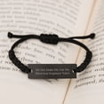 thumbnail image 3 of Funny Electrical Engineer Gifts for Men, Unique Rope Bracelet with 'Do Not Make Me Use My Electrical Engineer Voice' Quote, Christmas Unique Presents from Friends to Family, 3 of 4