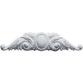 thumbnail image 1 of Ekena Millwork ONL11X2X01CO 11.75 In. W X 2.75 In. H X .62 In. P Architectural accent - Cole Center With Scrolls Onlay, 1 of 1