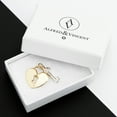 thumbnail image 4 of Heart Padlock & Skeleton Key Love Promise Charm 25x21mm (1x0.8in) Pendant & Chain Necklace in 14k Yellow & White Gold, 4 of 7