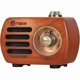 thumbnail image 1 of wonima11 Wood Retro FM Radio Bluetooth Mini Portable Wooden Old Vintage Radio Speaker, Rechargeable Battery Operated, Strong Bass Enhancement, Loud Volume, Support AUX in (Cherry) R-818, 1 of 1