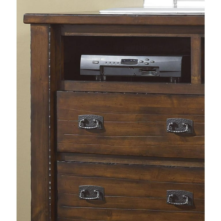 brown dresser with mirror walmart Ashley Furniture Covetown Dark Brown Dresser and Mirror (Online Special Price)