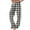 Black, variant on Women Winter Plaid Printed Pants Full Length Long Trousers Sports Pants with Drawstring for Classic and Comfortable Style,Black,M