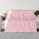 thumbnail image 1 of Fotbe Irregular Plaid Manta de Franela con Estampado, Manta Ultrasuave para Cama, Sofá, Auto, Hipoalergénica y Antibolitas-80"x60", 1 of 6