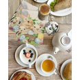 thumbnail image 4 of Easter Kitchen Dish Towels for Drying Dishes Set of 3, Farmhouse Flowers Wreath Sheep Rabbits Duck Eggs Waffle Weave Microfiber Hand Tea Bathroom Towels Quick Dry & Absorbent Towel 15.7x23.6, 4 of 7
