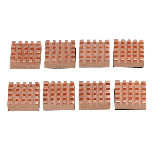 BQLZR 8 Pcs Mini Dissipateur Thermique pour Ordinateur Portable Cuivre