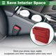 thumbnail image 4 of Organizador Universal para Llenar el Espacio del Asiento del Automóvil con Ranuras para Tarjetas, Accesorios de Almacenamiento para el Asiento del Automóvil, Cuero, Rojo, 4 of 6