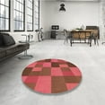 thumbnail image 4 of Ahgly Company Machine Washable Indoor Rectangle Transitional Orange Area Rugs, 6' x 9', 4 of 7