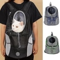 thumbnail image 2 of Pet Backpack Carrier Dog Carrier Bags Outdoor Cycling Airline Approved, 2 of 4