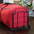 thumbnail image 6 of Northlight XXL Upright Expandable Christmas Tree Storage Duffel 9ft - 12ft, 6 of 9
